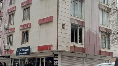 Batman'da bir evde yangın!