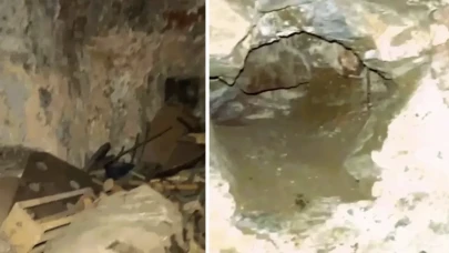 300 Yıllık tarihi hamam defineciler tarafından talan edildi: Sit alanında büyük zarar