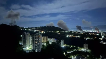 Venezuela'nın başkenti Karakas'ta çok sayıda patlama