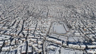 Kar yağışı durdu, Bolu dondu