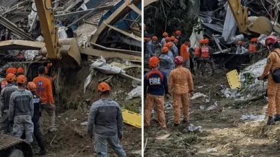 Filipinler’de geri dönüşüm tesisinde toprak kayması felaketi: 11 ölü, 25 kayıp