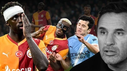 Galatasaray, deplasmanda Manchester City'ye 2-0 mağlup oldu