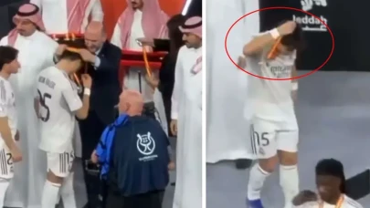 Arda Güler’in kupa törenindeki tepkisi maç sonrası gündem oldu