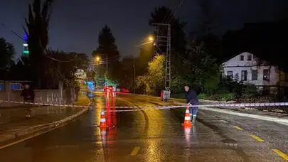 Sakarya'da şiddetli yağış: Kepekli Köprüsü ulaşıma kapatıldı