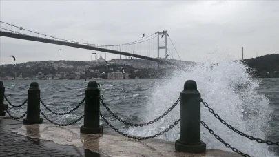 İstanbul'da fırtına alarmı: Şiddetli rüzgara dikkat