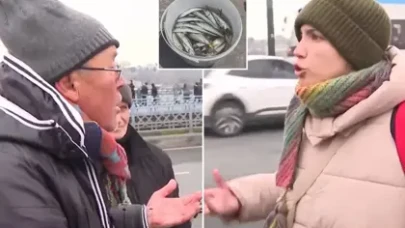 "Balıklarını bana sat" dedi, sonra yaptıkları Galata Köprüsü'nü karıştırdı