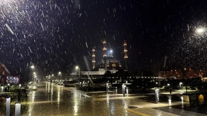 Hava aniden soğudu! Kar yağışı etkili olmaya başladı