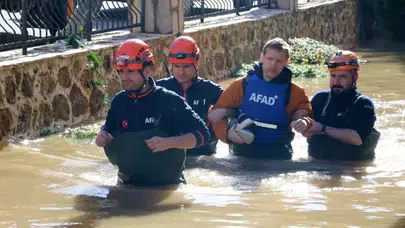 Antalya’da 24 saatte metrekareye 74,4 kilogram yağış düştü