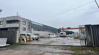 Elektrik akımına kapılan şahıs 10 metre yükseklikten düştü