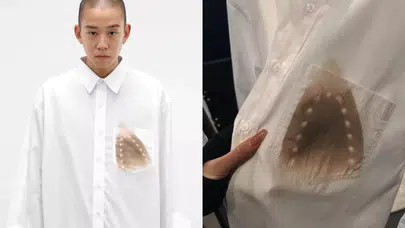 'Ütü Yanığı' baskılı gömlek yaklaşık 50.000 TL'den satılıyor!