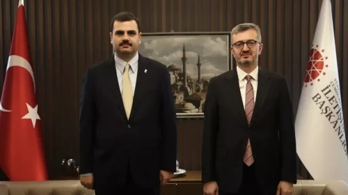 AK Parti Genel Sekreteri İnan, Cumhurbaşkanlığı İletişim Başkanı Duran'ı ziyaret etti