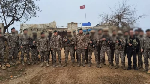 Özel Harekat Başkanı Ünsal Hayal, Suriye’deki üs bölgelerini ziyaret etti