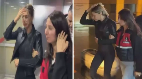 Şeyma Subaşı İstanbul Havalimanı’nda gözaltına alındı, ilk görüntüler hastaneden geldi