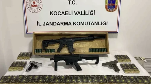 Kocaeli’de silah kaçakçılığı operasyonu: 2 bin 61 fişek çıktı