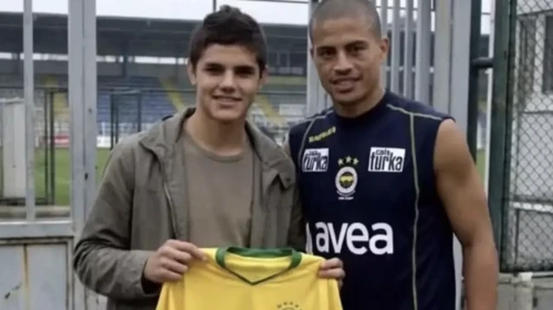 Alex de Souza ve Mauro Icardi yıllar önce aynı karede