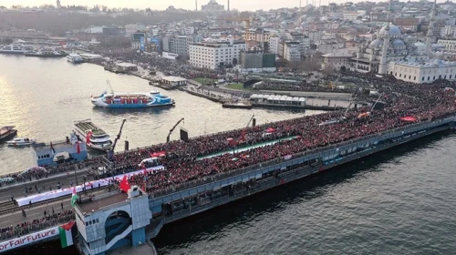 Galata Köprüsü’nde 1 Ocak Filistin Yürüyüşü: Detaylar açıklandı