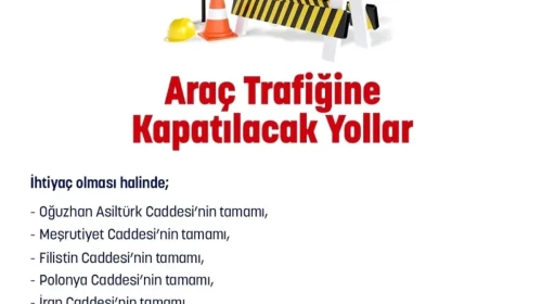 Yılbaşı tedbirleri nedeniyle bazı yollar trafiğe kapatılacak