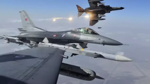 Türkiye hava sahasında alarm kontrolden çıkan İHA Ankara yakınlarında vuruldu