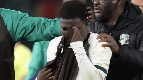 Fildişi Sahili Afrika Kupası’na veda etti: Oulai gözyaşlarına boğuldu