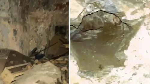 300 Yıllık tarihi hamam defineciler tarafından talan edildi: Sit alanında büyük zarar