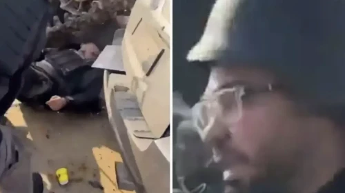 Suriye'de canlı yayında korku dolu anlar: Muhabire tank çarptı