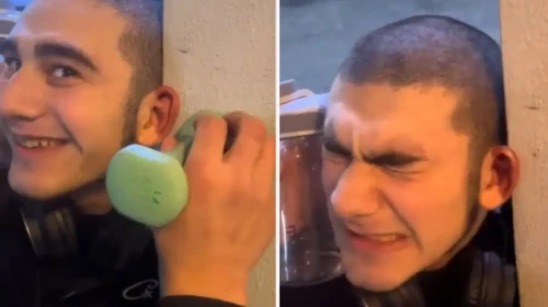 Dövüşçü gibi görünmek istedi: Kulak kıkırdaklarını kırdırdı