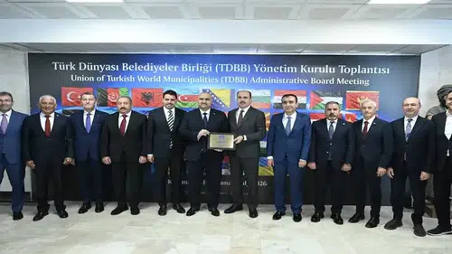 Kerkük Belediyesi Türk Dünyası Belediyeler Birliği'ne katıldı: Resmi üye oldu
