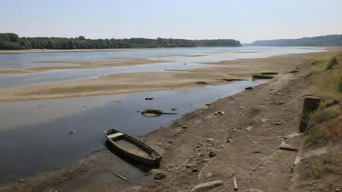 Tuna Nehri'nde su seviyesi düşüyor: Tekneler çamura saplandı