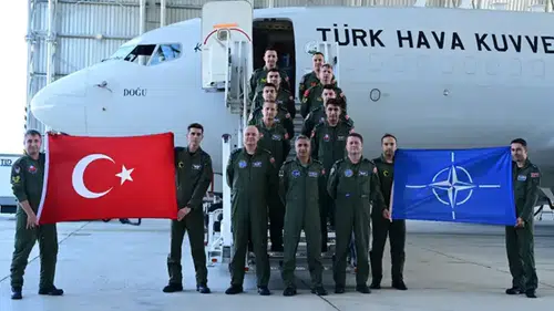 MSB duyurdu: Hava Kuvvetleri uçağı Romanya semalarında NATO görevini tamamladı