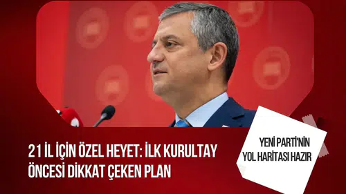 Yeni Parti, ilk kurultay öncesi örgütlenme çalışmalarına hız veriyor