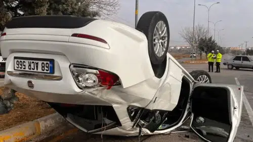 Aksaray'da zincirleme kaza: 5 kişi yaralandı