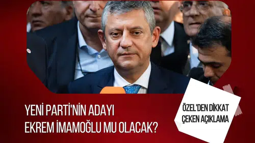Özgür Özel'den cumhurbaşkanı adaylığı açıklaması! "Ekrem İmamoğlu milletin adayıdır"