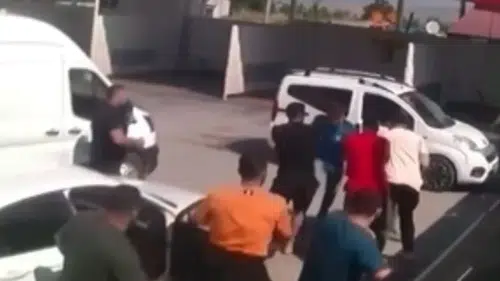 Başpehlivan Serhat Elvan akaryakıt istasyonunda saldırıya uğradı