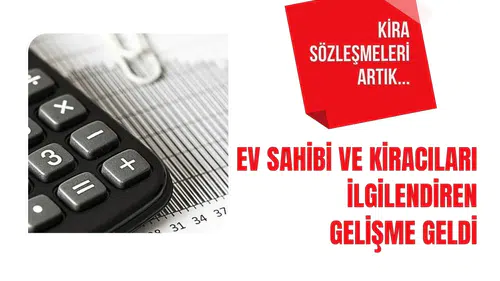 Kira sözleşmelerinde yeni dönem: e-Devlet zorunluluğu geliyor