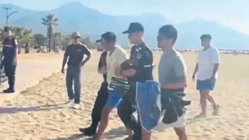 Kuşadası’nda plaj hırsızlığı operasyonu: Şüpheli suçüstü yakalandı