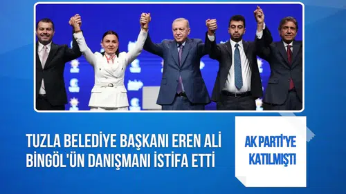AK Parti'ye geçiş sonrası ilk istifa: Tuzla Belediye Başkanı'nın danışmanı görevinden ayrıldı