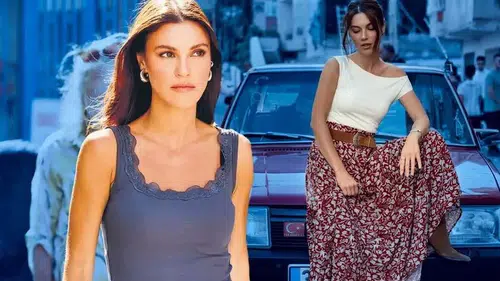 “Fiyakalı” dedi, herkes gülümsedi: Yüsra Geyik olay poz verdi