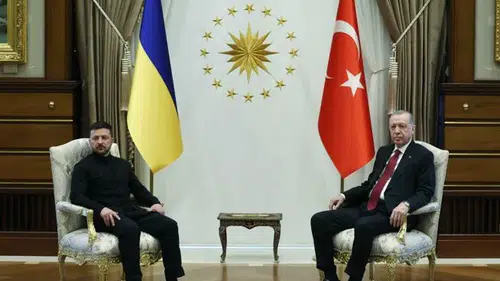 Zelenskiy'den Cumhurbaşkanı Erdoğan'a teşekkür mesajı