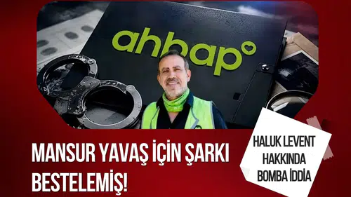 Haluk Levent hakkında bomba iddia: Mansur Yavaş için şarkı bestelemiş!