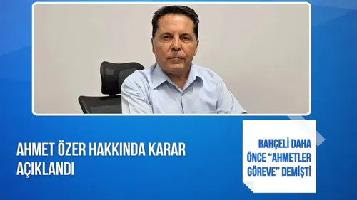 Ahmet Özer hakkında karar açıklandı: 8 ay hapis cezası