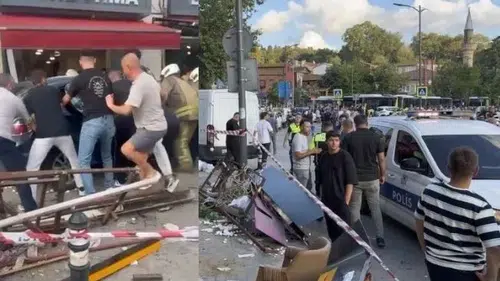 Beykoz’da otomobil dehşeti! Yayaların arasına daldı, 5 kişi yaralandı