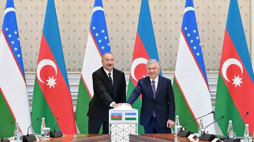 Mirziyoyev Karabağ'daki çalışmalara değindi: "Azerbaycan güvenilir müttefikimizdir"