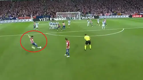 Atletico Madrid sezona galibiyetle başladı: Alex Baena’dan müthiş frikik golü
