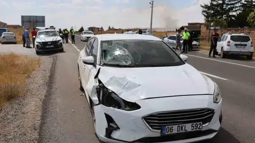 Nevşehir'de otomobilin çarptığı yaya yaşamını yitirdi