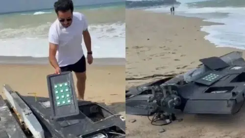 Arnavutköy sahilinde İHA alarmı: Kıyıya vuran cisim incelemeye alındıArnavutköy sahilinde İHA alarmı: Kıyıya vuran cisim incelemeye alındı