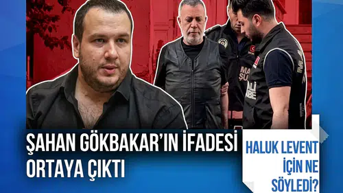 Şahan Gökbakar'ın Ahbap soruşturmasındaki ifadesi ortaya çıktı! Haluk Levent için ne söyledi?