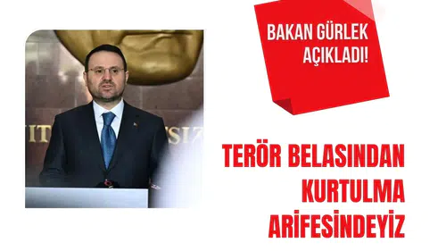 Bakan Gürlek: Terör belasından kurtulma arifesindeyiz