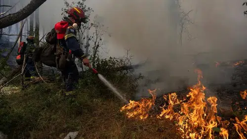 Yunanistan'da yangın: Atina'da tahliyeler başladı