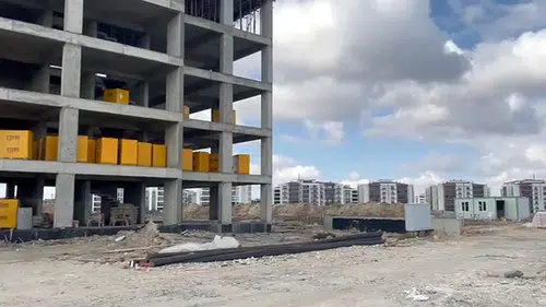 İnşaatın 6'ncı katından düşen işçi yaşamını yitirdi