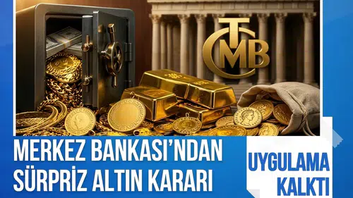 Merkez Bankası yastık altı altın düzenlemesini kaldırdı: 2022 uygulaması sonlandırıldı